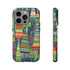 Knitted Christmas Trees - Impact Resistant Phone Case iPhone 14 Pro Matte